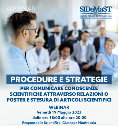 Procedure e strategie per comunicare conoscenze scientifiche attraverso relazioni o poster e stesura di articoli scientifici